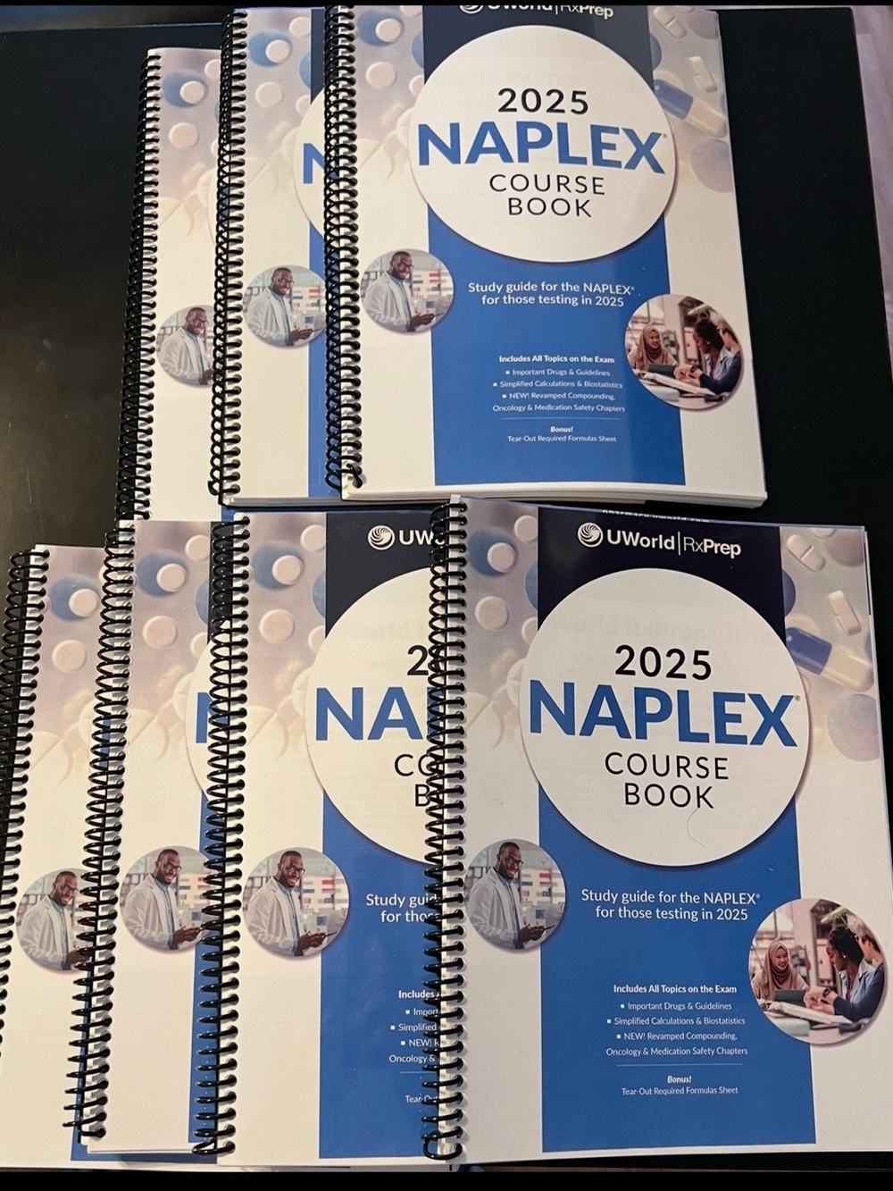 UWorld 2025 NAPLEX Course Book - Blue & White & The 2024 Sanford guide